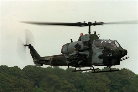 U.S.M.C. AH-1W Super Cobra Helicopter