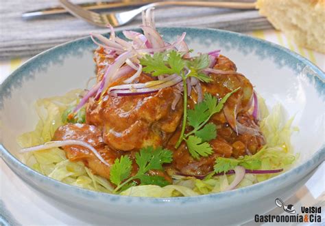 Alitas de pollo al curry Gastronomía Cía