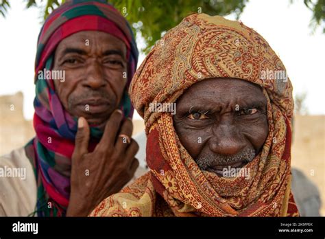 African tribes, Nigeria, Borno State, Maiduguri city. Fulani tribe ...