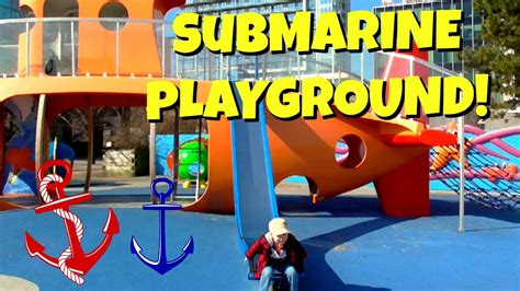 Cool Submarine Playground Halifax Waterfront Submarine Playground For