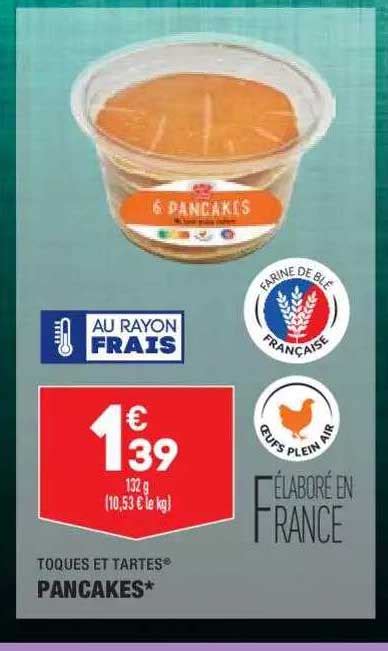 Promo Pancakes Toques Et Tartes Chez Aldi ICatalogue Fr