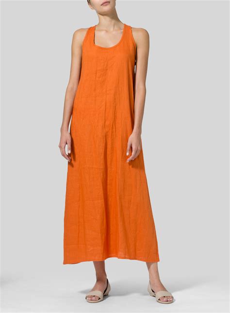 Linen A Line Maxi Dress