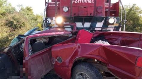 Dos Adultos Mayores Mueren Al Ser Embestidos Por Un Tren En Ocoroni