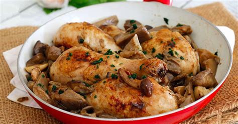 Recette poulet aux champignons facile Bon À Savoir