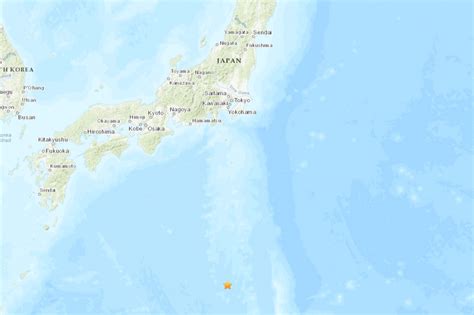 Earthquake Of 6 5 Magnitude Strikes Off Japans Bonin Islands The