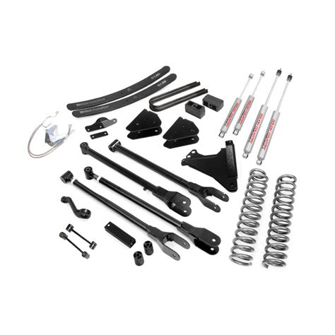 Rough Country 2008 2010 Ford F250 F350 Super Duty 4wd 6 0 4 Link Suspension Lift Kit Poly