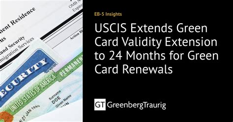 Uscis Extends Green Card Validity Extension To 24 Months For Green Card