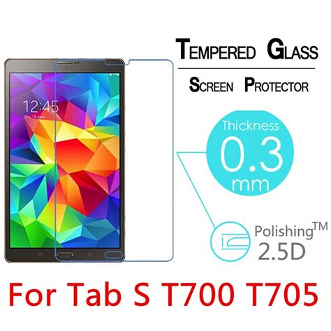 Explosion Proof Toughened Tempered Glass For Samsung Galaxy Tab S 8 4