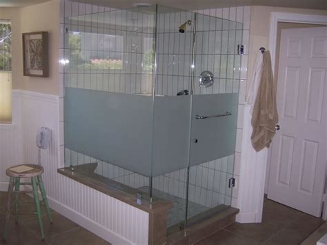 Partial Frost Frosted Shower Glass Pinterest