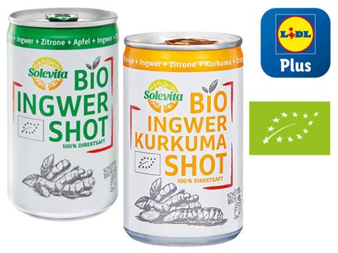 Bio Ingwer Shot Bio Ingwer Kurkuma Shot Lidl Sterreich Archiv