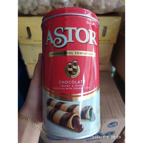 Jual Astor Double Chocolate Wafer Stick Cokelat Berat 330gr Shopee