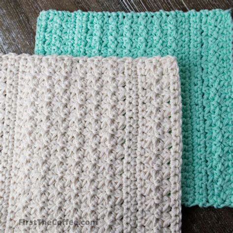 Double Thick Crochet Hot Pad Pattern First The Coffee Crochet