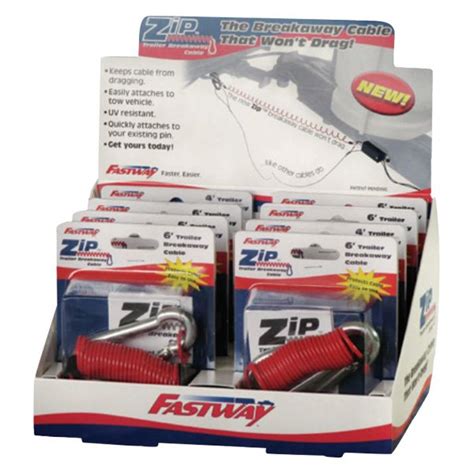 Fastway Zip Display Box With Breakaway Cables