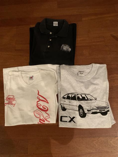 Neue TShirts Citroen 2CV Zu Verkaufen Allgemeines Literatur Modelle