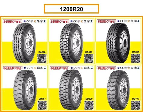 Top Quality Truck Tire Size 11r22.5 1200r20 315/80r22.5 22.5 295/85 ...