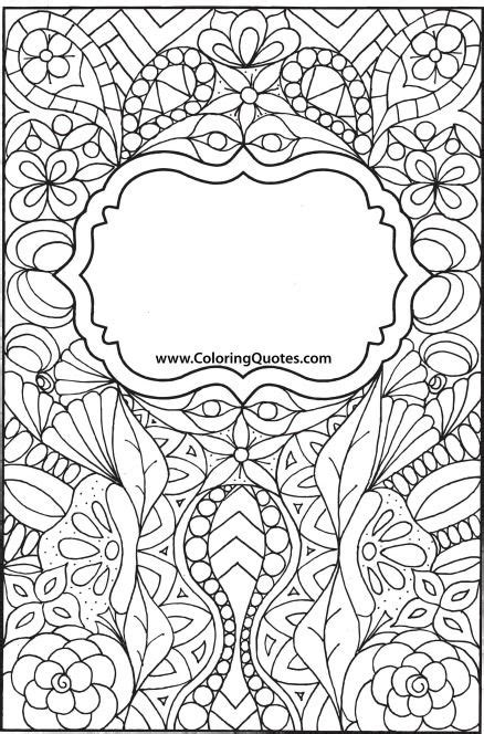 Coloring Page Binder Cover Printable