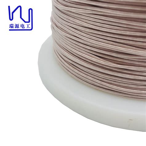 Custom Copper Litz Wire Mm X Hf Nylon Serving For Motor Winding