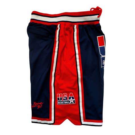 Team Usa Shorts Retro Basketball