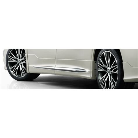 Modellista Toyota Alphard Side Skirts