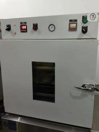 50 250 Degree Celsius Mild Steel Laboratory Hot Air Oven For Testing