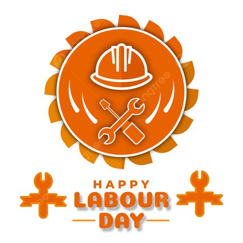 Happy Labour Day Vector Hd Png Images Happy Labour Day With Helmet Or