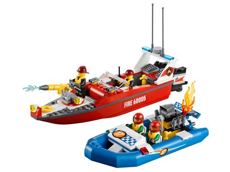 Lego Bauanleitung Feuerwehr Boot