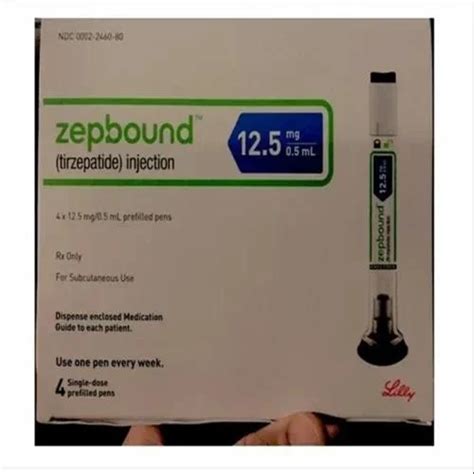 ZEPBOUND 12 5MG O 5ML TIRZEPATIDE INJECTION US DELIVERY At Rs 30000