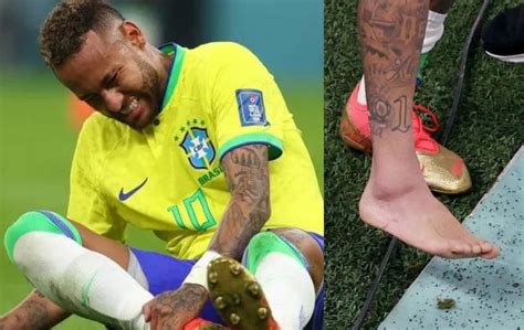 Qatar Alarma En Brasil Ante Esguince De Tobillo De Neymar