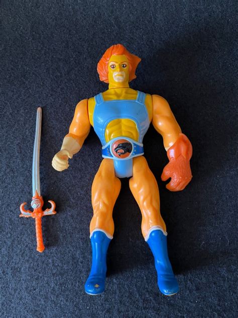 Vintage 1985 Ljn Thundercats Lion O Action Figure With Glove And Sword Ebay