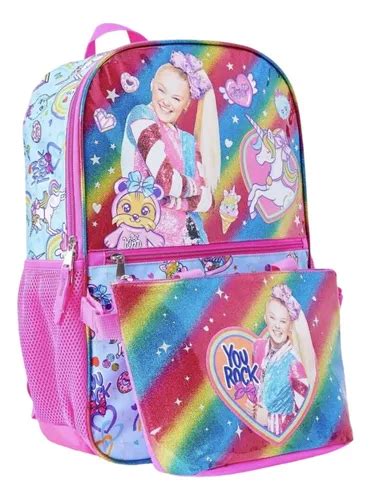 Morral Escolar Grande Para Ni A Original Jojo Siwa Mercadolibre