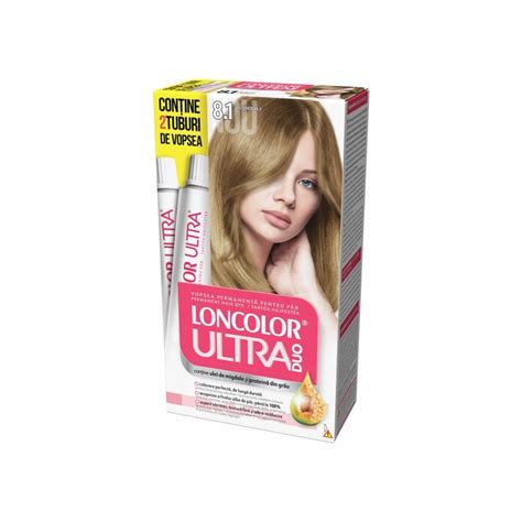 Vopsea De Par Permanenta Loncolor Ultra Duo 81 Blond Bej 200 Ml