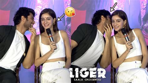 Liger Vijay Deverakonda Lovely Moments With Ananya Pandey At Liger