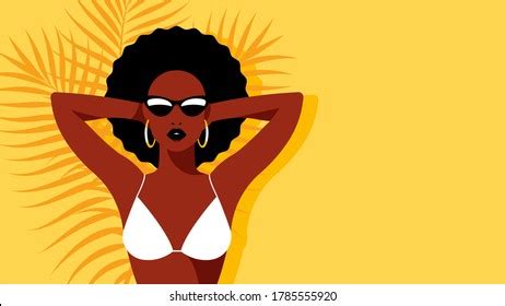 Beautiful Woman Bikini Sunglasses Sexy Model Stock Vector Royalty Free 1785555920 Shutterstock
