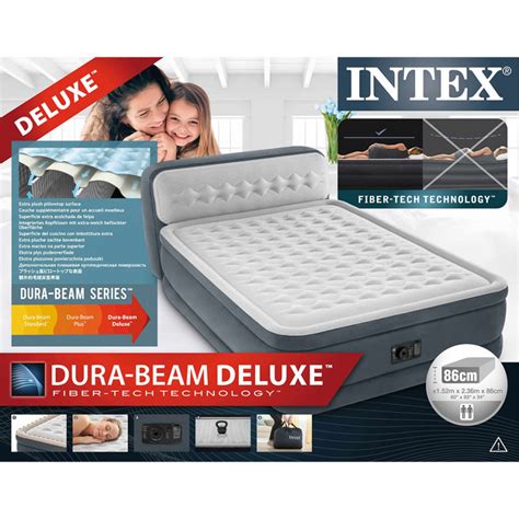 Intex 64448 Matelas Gonflable Double Ultras Plush