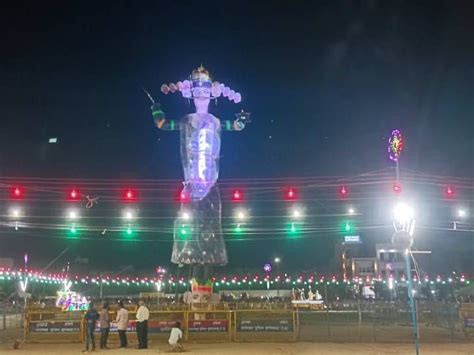 Crowds Gathered To Watch Dussehra Mela In Moradabad See Photos Of The