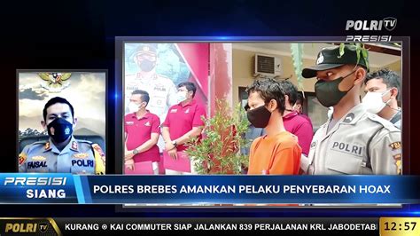 Live Dialog Bersama Kapolres Brebes Terkait Kasus Video Hoax Di Media