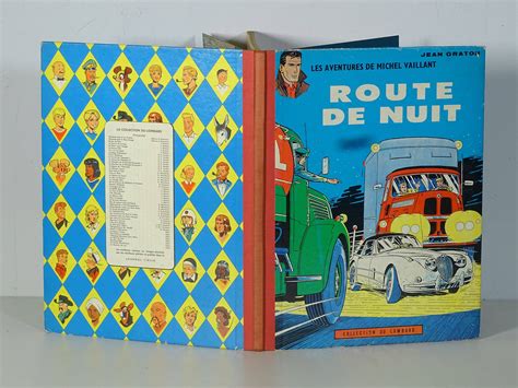 Graton Michel Vaillant 4 Route de nuit en édition originale de 1962