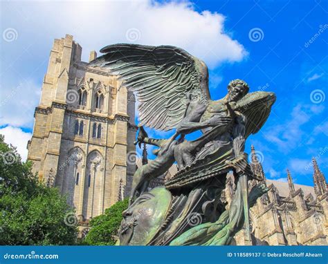 The Peace Fountain at the Cathedral of St. John the Divine, NYC ...