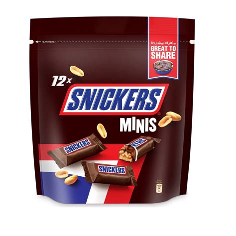 Snickers Minis Chocolate 12pcs 180g Online At Best Price Chocolate