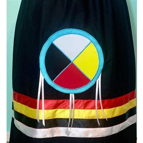 Native Ribbon Skirt Etsy