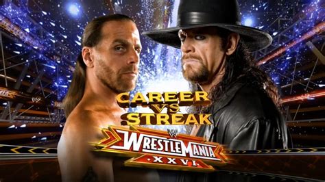 Tjr Wrestlemania S Greatest Matches The Undertaker Vs Shawn Michaels