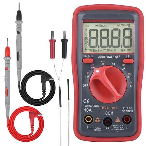 Universal High Precision Digital Multimeter 6000 Counts Auto Ranging Tester Intelligent Ncv True