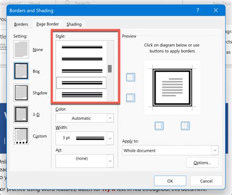 How To Put Border In Microsoft Word