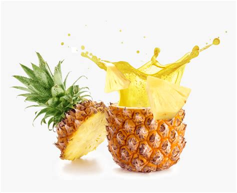 Pineapple Fruit Juice Png Transparent Png Kindpng