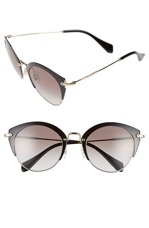 Miu Miu 52mm Cat Eye Sunglasses Nordstrom