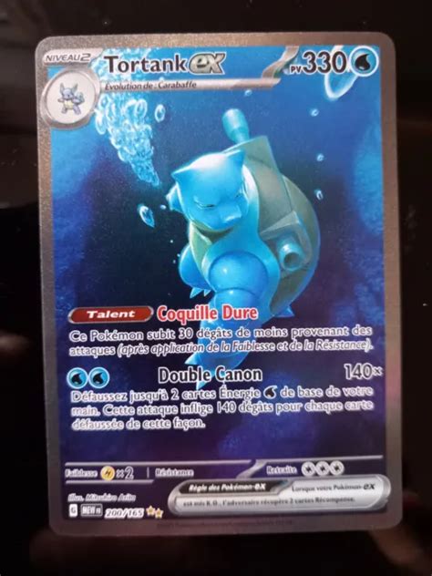 Carte Pok Mon Tortank Ex Alt Full Art Ev Fr Neuve