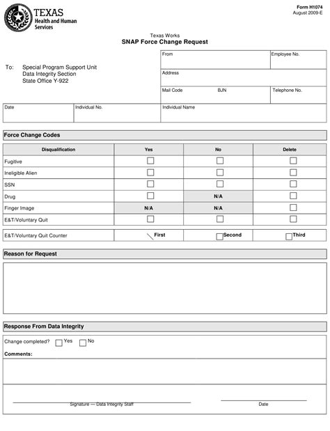 Printable Snap Application Texas Printable Application