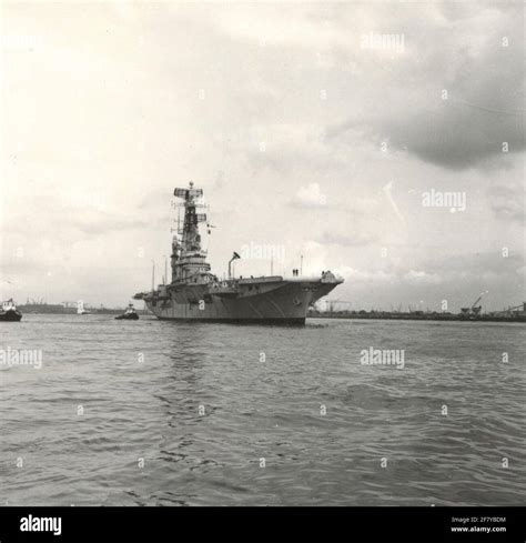 Hrms Fly Camp Vessel Karel Doorman 2 1948 1968 Departure From