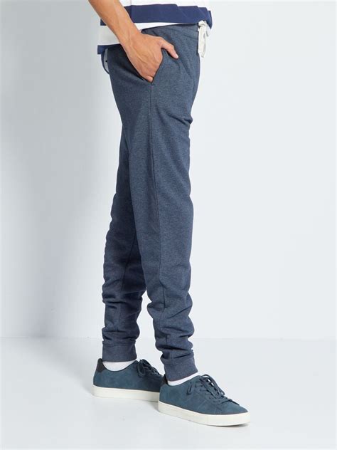 Pantalon En Molleton L38 1m95 Bleu Kiabi 15 00