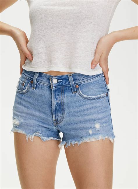 Buy Levi S Classic Shorts Mid Rise In Stock